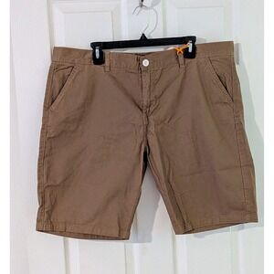 WestAce Chino Shorts Casual Comfort Brown Size 40 NWT‎